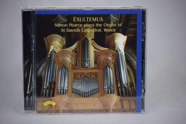CD - ''Exultemus'' played by Simon Pearce - Assistant Director of Music at St Davids Cathedral